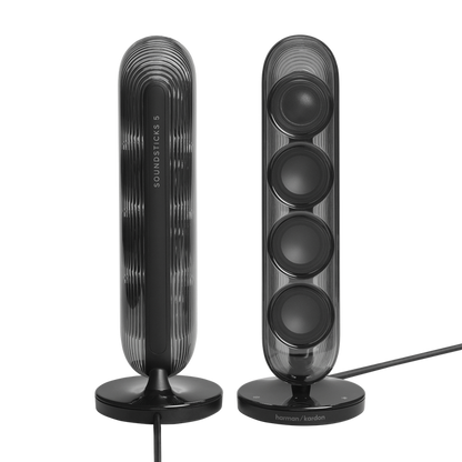 Harman Kardon SOUNDSTICKS 5 主動式藍牙喇叭, 2.1聲道, HDMI ARC, 互動燈光