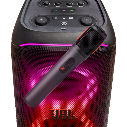 JBL PartyBox Wireless Mic 雙無線麥克風套組 | 針對 PartyBox 系列派對喇叭調音
