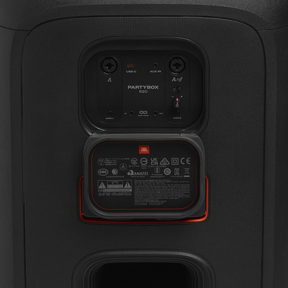 JBL Partybox 520 藍牙派對喇叭｜15小時續航｜震撼低音與多彩燈光｜家用／活動適用