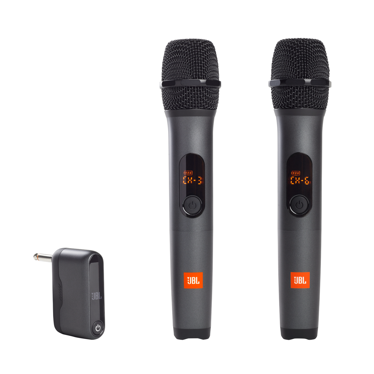 JBL Wireless Mic 雙無線麥克風套組｜清晰人聲、高穩定無線傳輸｜家庭 K 歌／活動使用