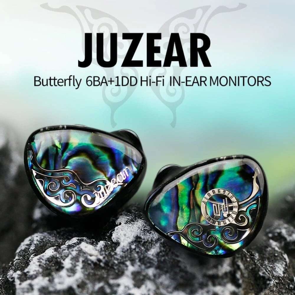 JUZEAR Butterfly 61T 入耳式耳機 | 一圈六鐵 IEM