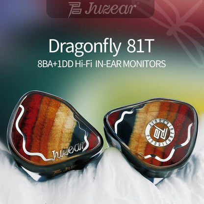 JUZEAR Dragonfly 81T 入耳式耳機 | 一圈八鐵 IEM