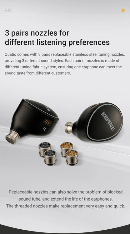 KEFINE Quatio 入耳式耳機