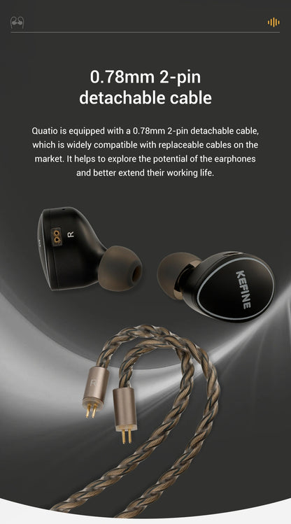 KEFINE Quatio 入耳式耳機