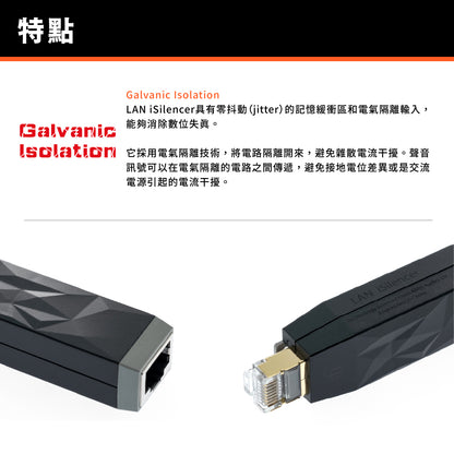 iFi SilentPower LAN iSilencer 網路濾波器
