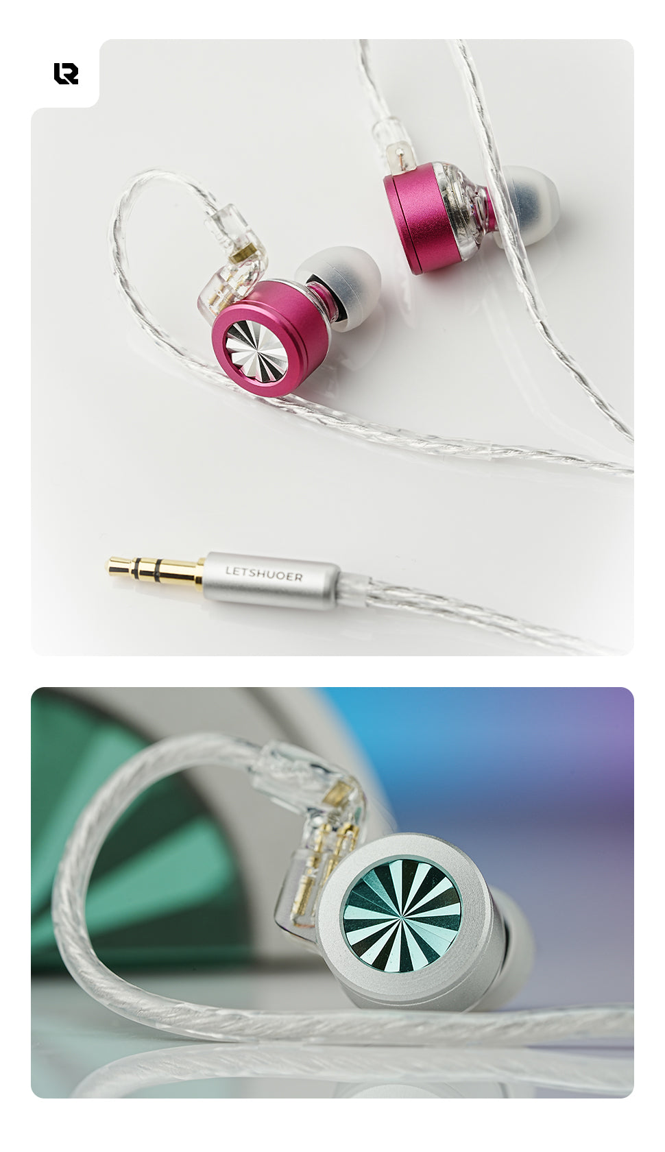 LETSHUOER 鑠耳 D02 入耳式耳機 | USB-C / 3.5mm 雙版本