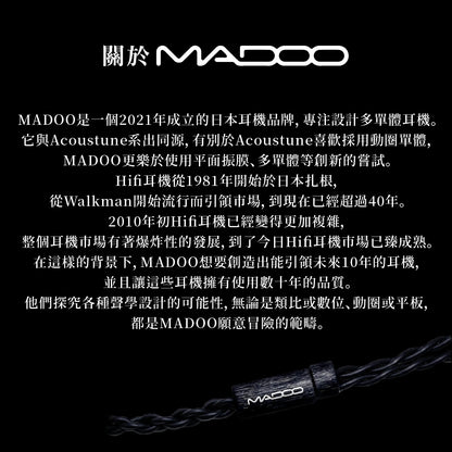 MADOO Typ821 入耳式耳機