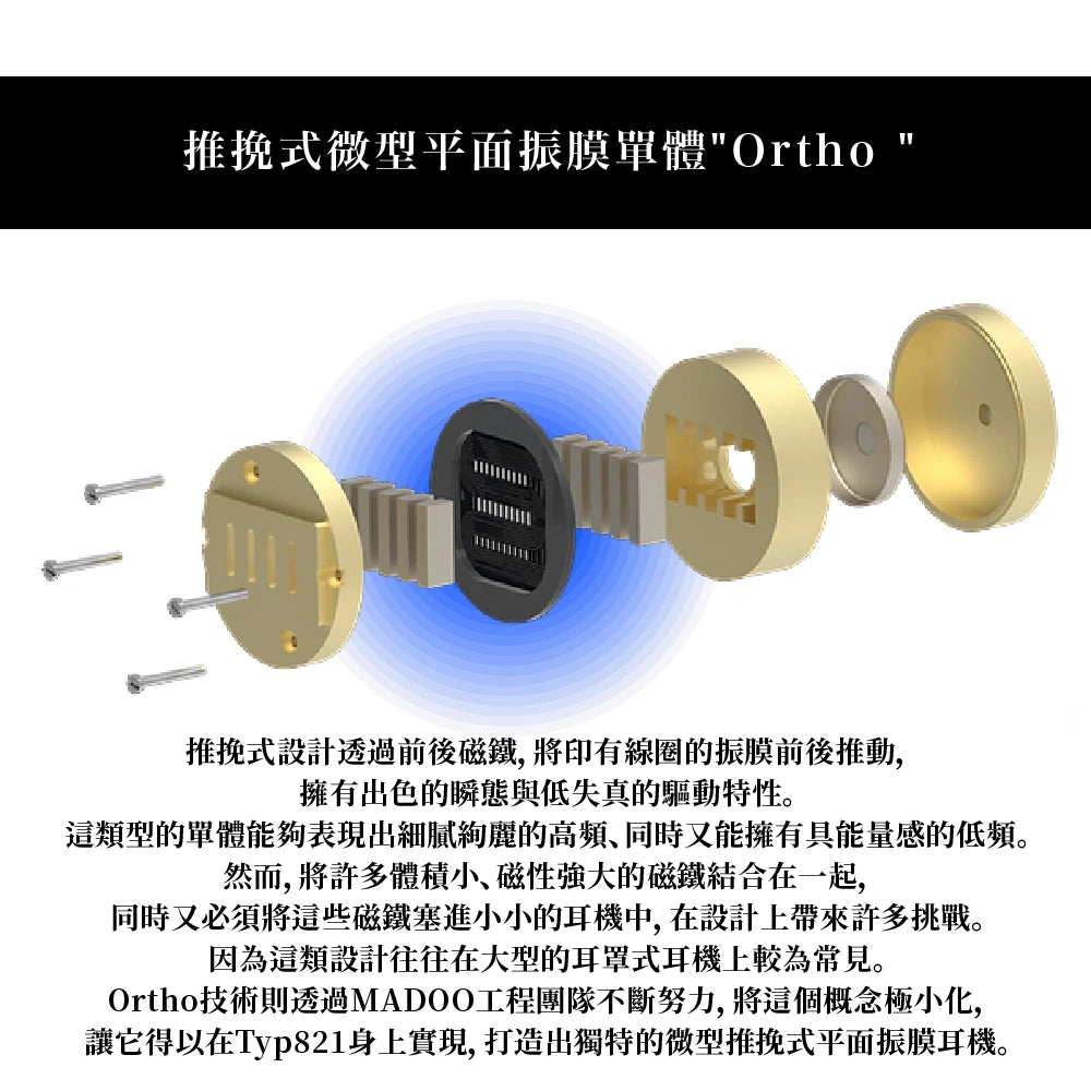 MADOO Typ821 入耳式耳機