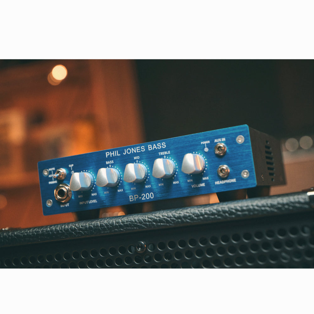 Phil Jones Bass (PJB) BP-200 輕量化貝斯音箱頭 / 200W 大功率 / D類擴大機