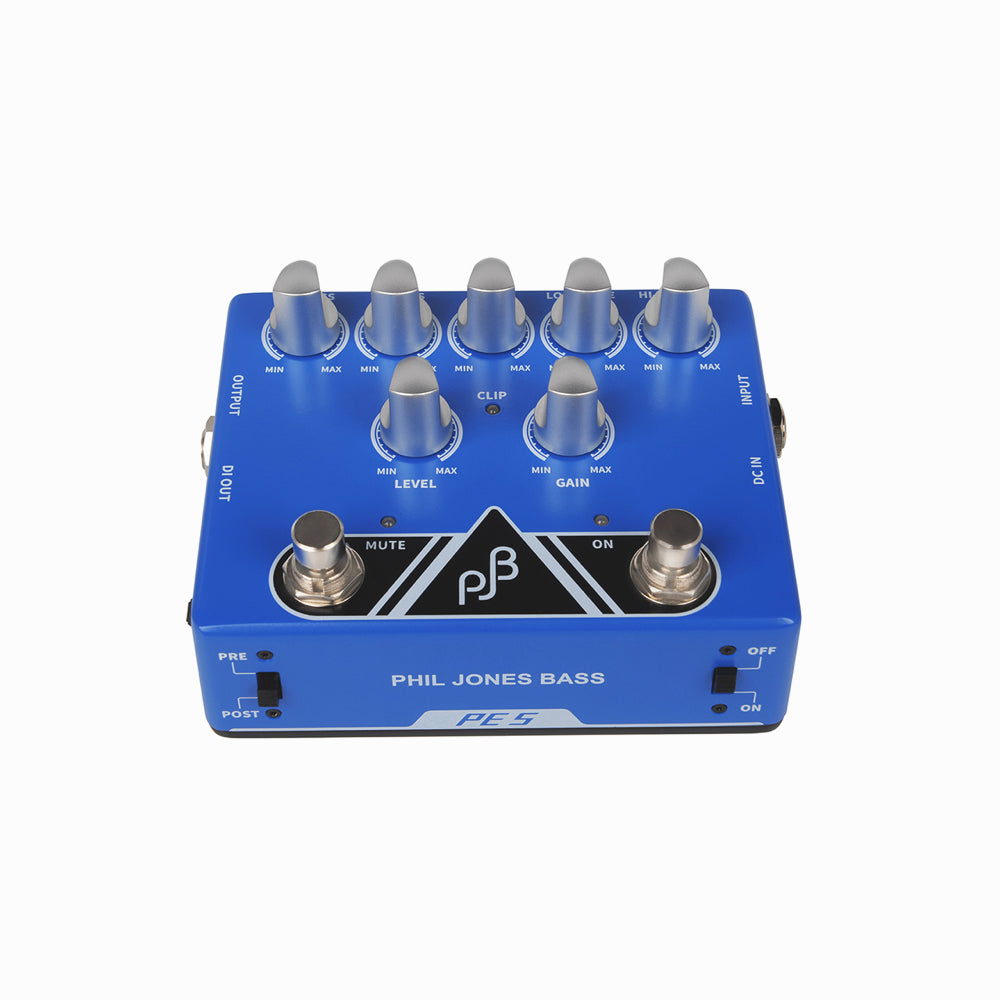 Phil Jones Bass (PJB) PE-5 貝斯前級效果器 / 5段 EQ / DI 盒 (內建鋰電池)﻿