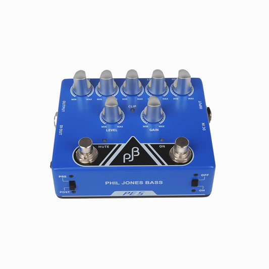 Phil Jones Bass (PJB) PE-5 貝斯前級效果器 / 5段 EQ / DI 盒 (內建鋰電池)﻿