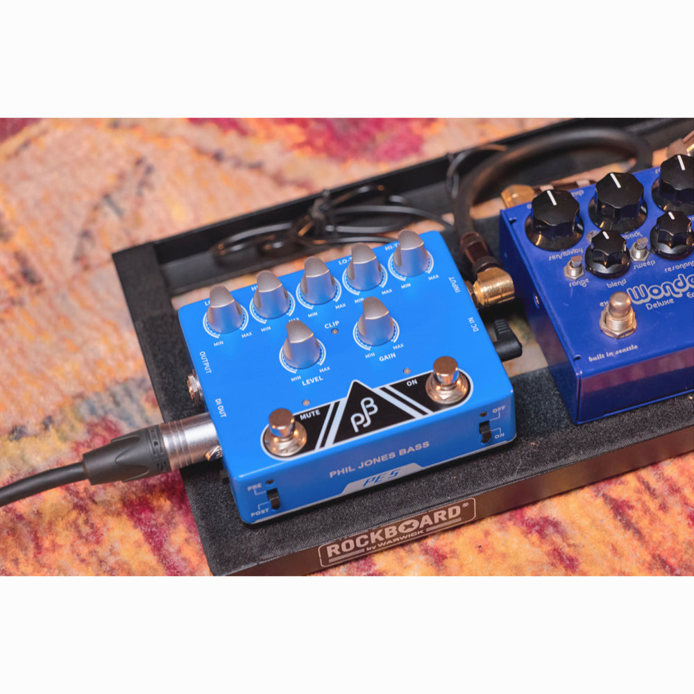 Phil Jones Bass (PJB) PE-5 貝斯前級效果器 / 5段 EQ / DI 盒 (內建鋰電池)﻿