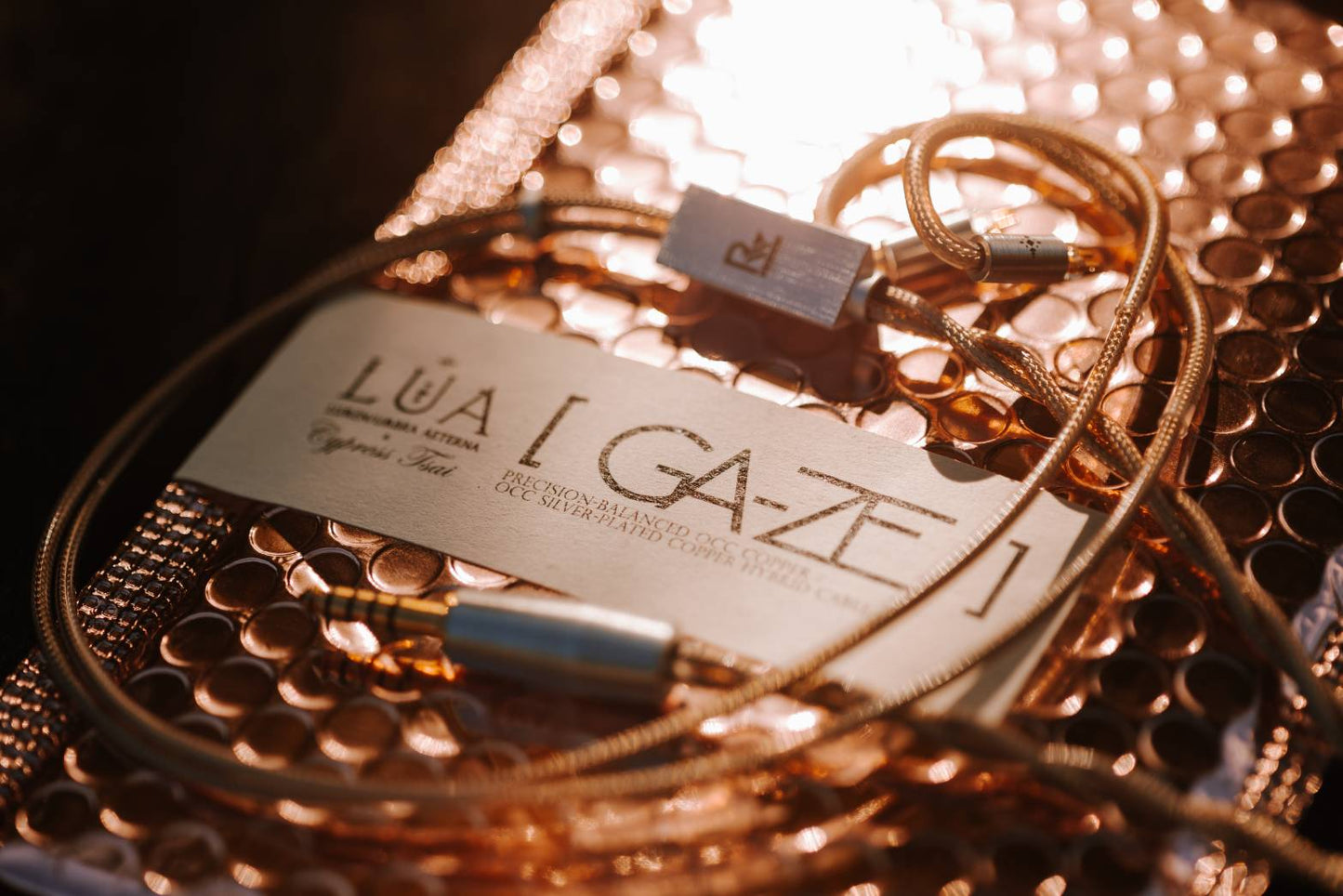 Rossi & Wing LUA Gaze 凝視 耳機升級線 | 4.4mm（平衡）CM 0.78（2-PIN）