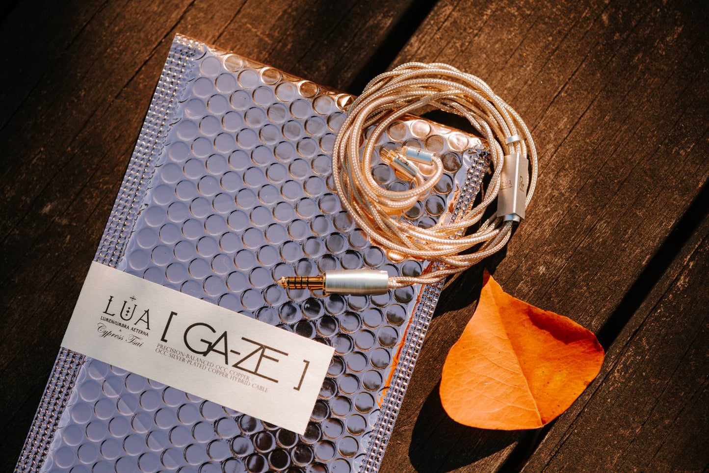 Rossi & Wing LUA Gaze 凝視 耳機升級線 | 4.4mm（平衡）CM 0.78（2-PIN）