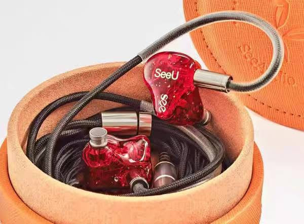 See Audio SeeU 入耳式耳機 | 一圈四鐵混合單體 0.78mm 4.4mm
