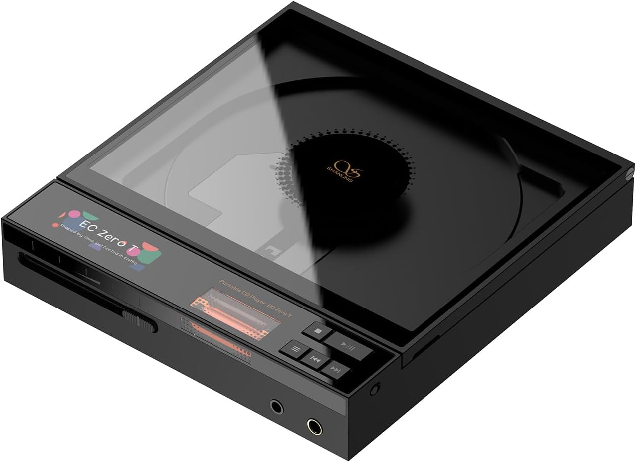 山靈 Shanling EC ZERO T 攜帶式 CD 播放機 | 24bit R2R DAC + 雙真空管混合架構