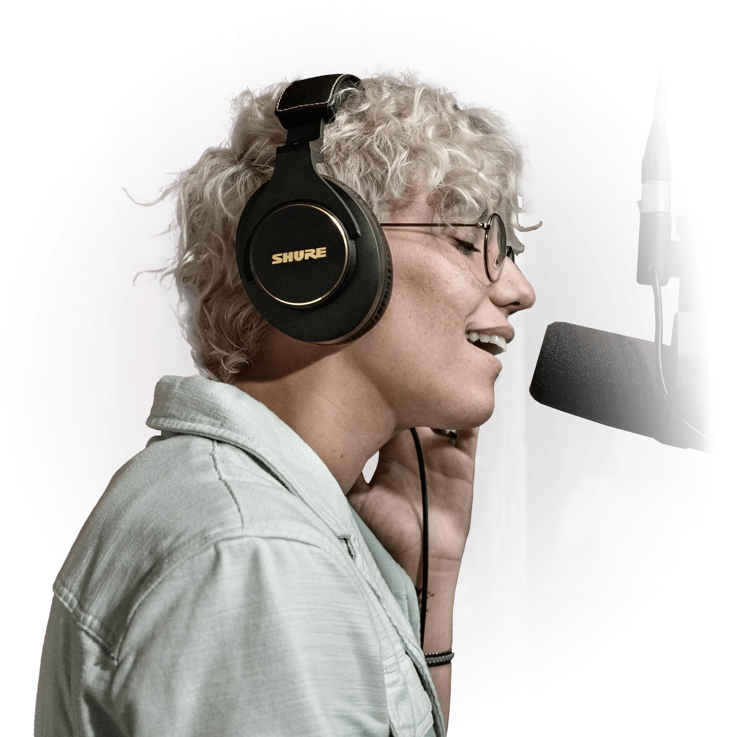 SHURE SRH840A 專業錄音室監聽耳機｜封閉式耳罩｜40mm釹磁鐵單體｜可拆卸式線材