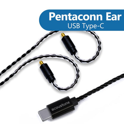 Acoustune ARM013 / ARM100C 高耐久監聽耳機升級線 Pentaconn Ear 4.4mm / USB-C