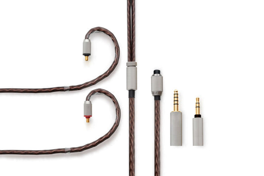 Acoustune ARX500 8芯高純度 OFC 耳機升級線 Pentaconn Ear 可換插頭 3.5mm + 4.4mm