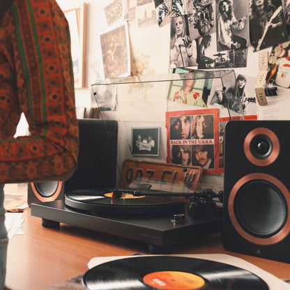 丹麥 Argon Audio Forte A5 MK2 主動式書架喇叭 | HDMI ARC 電視音響 取代Soundbar | 內建黑膠唱放 無線藍牙