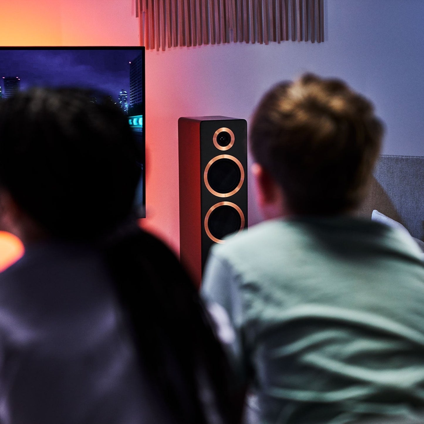 丹麥 Argon Audio Forte A55 MK2 主動式落地喇叭 | HDMI ARC 電視音響 取代Soundbar | 內建黑膠唱放 無線藍牙