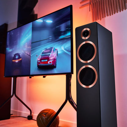 丹麥 Argon Audio Forte A55 MK2 主動式落地喇叭 | HDMI ARC 電視音響 取代Soundbar | 內建黑膠唱放 無線藍牙