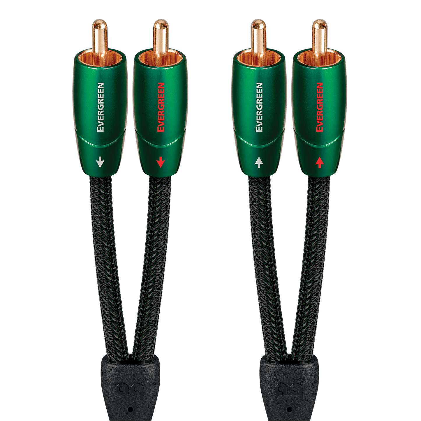 Audioquest Evergreen RCA to RCA 訊號線 | 梅花頭 類比 音源線