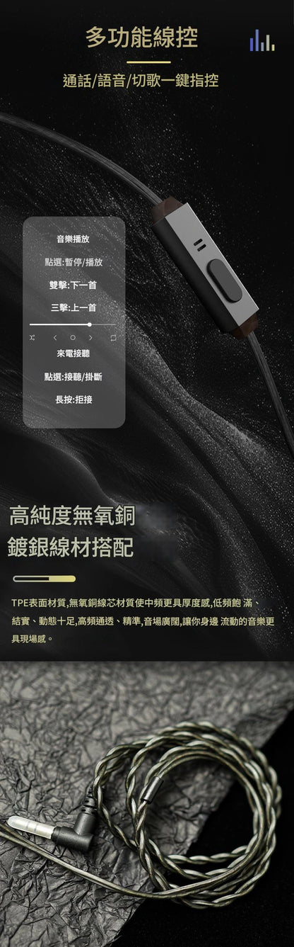 BGVP 蝶 PRO Butterfly 入耳式圈鐵耳機