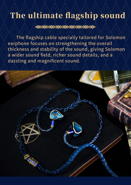 BGVP 聖殿 Temple of God 耳機升級線｜184芯古河單晶銅+單晶銀 8股混編 0.78 2PIN 4.4mm