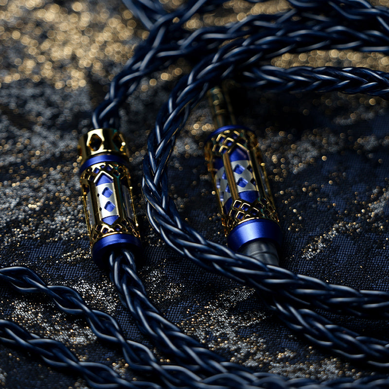 BGVP 聖殿 Temple of God 耳機升級線｜184芯古河單晶銅+單晶銀 8股混編 0.78 2PIN 4.4mm