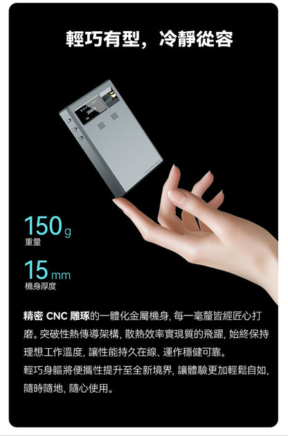 Cayin 凱音 RU9 隨身 真空管/電晶體 DAC 耳擴 | 日本 Korg NuTube | 三段音色 | 雙AK4493SEQ | 全平衡 1000mW 旗艦小尾巴