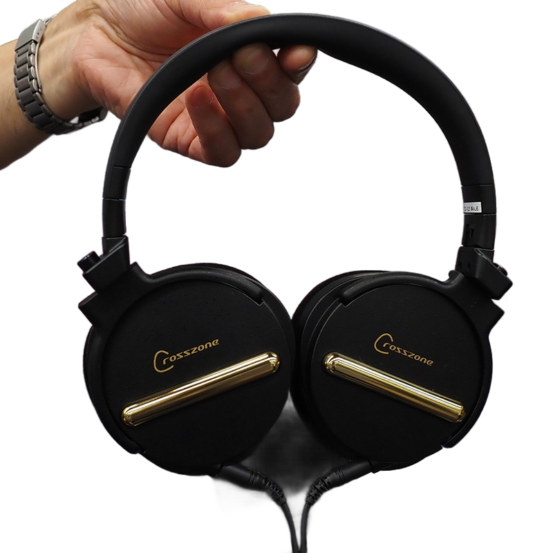 CROSSZONE CZ-12 耳罩式耳機 | ART 聲學共振 | ADC延遲音腔 | 頭外自然音場