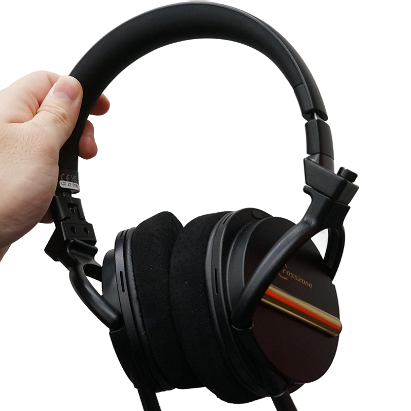 CROSSZONE CZ-12 耳罩式耳機 | ART 聲學共振 | ADC延遲音腔 | 頭外自然音場