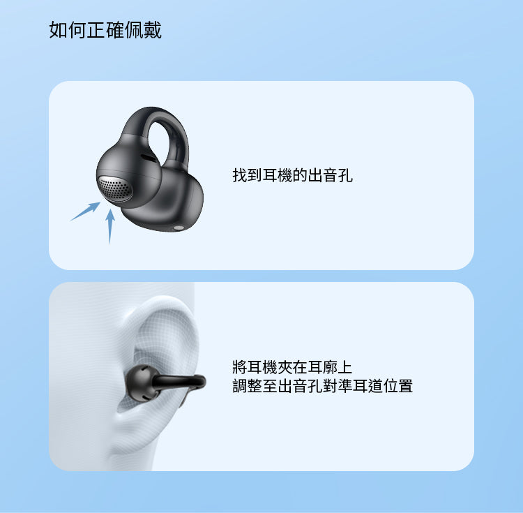 EDIFIER Comfo Q 開放式耳夾藍牙耳機