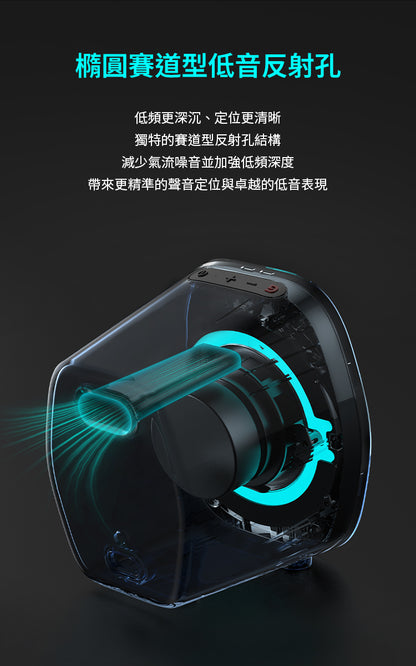 EDIFIER G1000 II 2.0電競遊戲喇叭｜RGB燈效 藍牙5.4 Switch/PS5適用