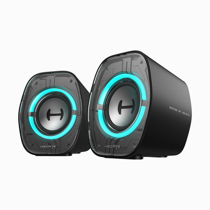 EDIFIER G1000 II 2.0電競遊戲喇叭｜RGB燈效 藍牙5.4 Switch/PS5適用