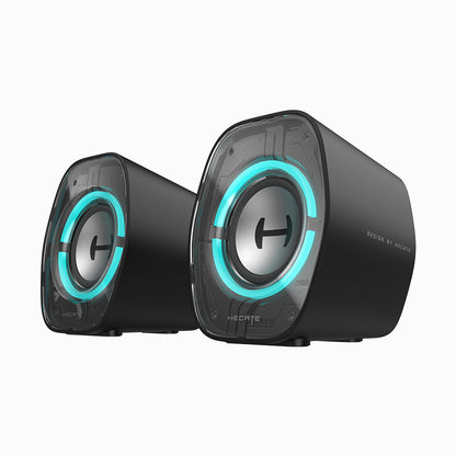 EDIFIER G1000 II 2.0電競遊戲喇叭｜RGB燈效 藍牙5.4 Switch/PS5適用