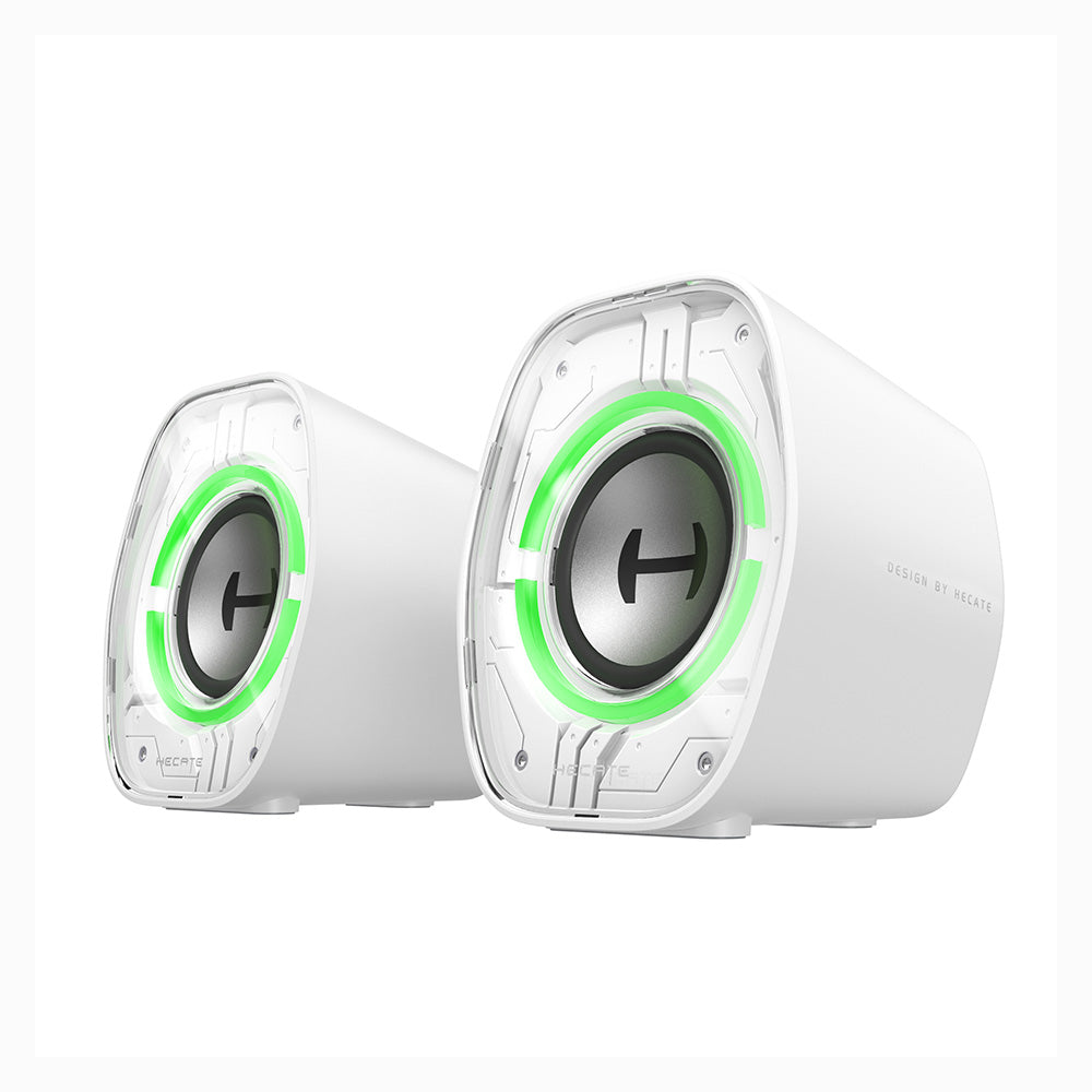 EDIFIER G1000 II 2.0電競遊戲喇叭｜RGB燈效 藍牙5.4 Switch/PS5適用