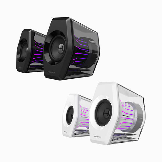 EDIFIER G2000 PRO 2.0 電競遊戲喇叭 | RGB 炫光 模擬 7.1 聲道 | 遊戲音樂電影三模式 藍牙桌面喇叭