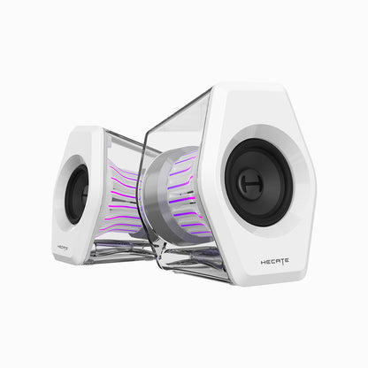 EDIFIER G2000 PRO 2.0 電競遊戲喇叭 | RGB 炫光 模擬 7.1 聲道 | 遊戲音樂電影三模式 藍牙桌面喇叭