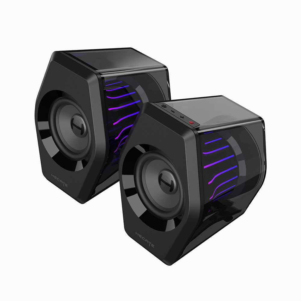 EDIFIER G2000 PRO 2.0 電競遊戲喇叭 | RGB 炫光 模擬 7.1 聲道 | 遊戲音樂電影三模式 藍牙桌面喇叭