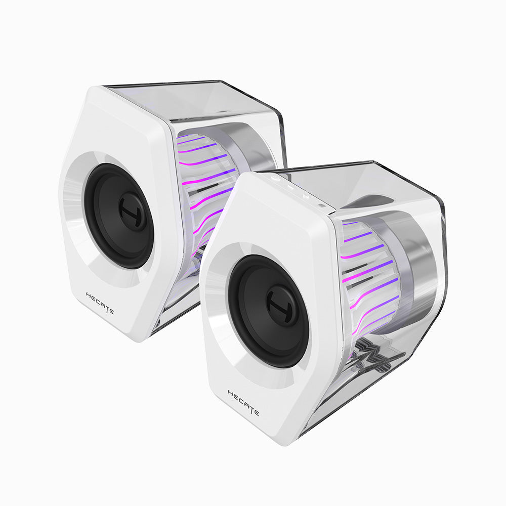 EDIFIER G2000 PRO 2.0 電競遊戲喇叭 | RGB 炫光 模擬 7.1 聲道 | 遊戲音樂電影三模式 藍牙桌面喇叭