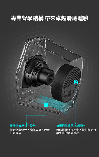 EDIFIER G2000 PRO 2.0 電競遊戲喇叭 | RGB 炫光 模擬 7.1 聲道 | 遊戲音樂電影三模式 藍牙桌面喇叭