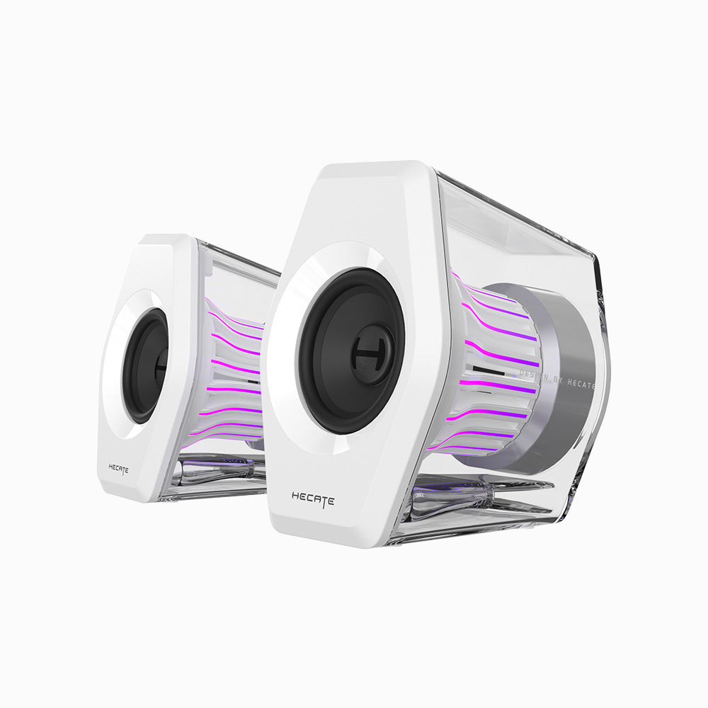 EDIFIER G2000 PRO 2.0 電競遊戲喇叭 | RGB 炫光 模擬 7.1 聲道 | 遊戲音樂電影三模式 藍牙桌面喇叭