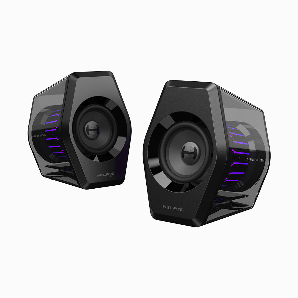 EDIFIER G2000 PRO 2.0 電競遊戲喇叭 | RGB 炫光 模擬 7.1 聲道 | 遊戲音樂電影三模式 藍牙桌面喇叭
