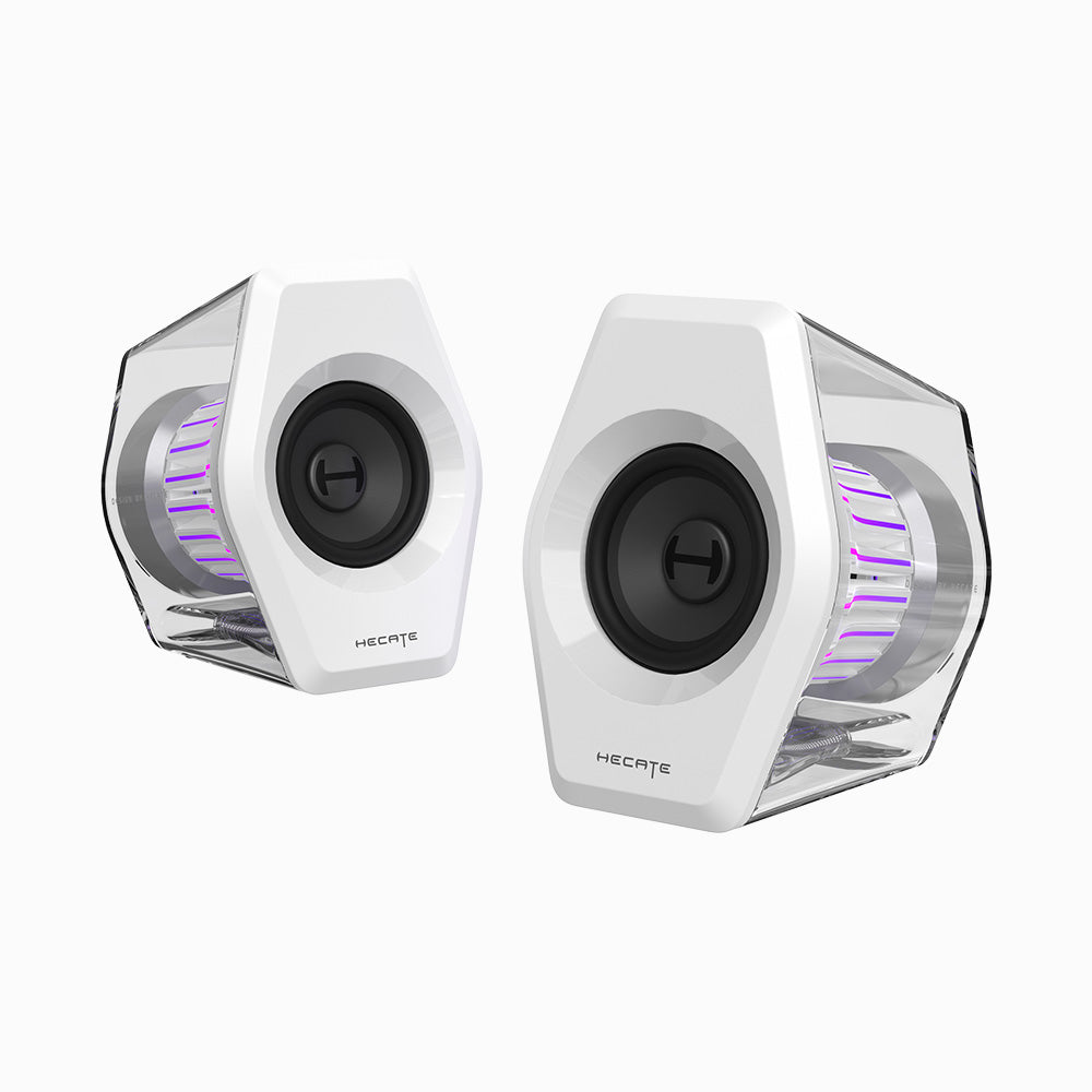 EDIFIER G2000 PRO 2.0 電競遊戲喇叭 | RGB 炫光 模擬 7.1 聲道 | 遊戲音樂電影三模式 藍牙桌面喇叭