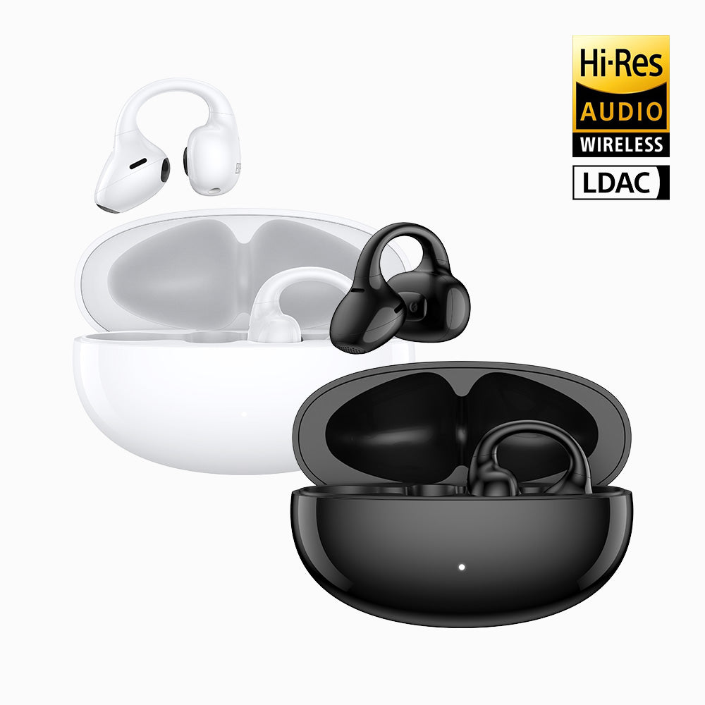 EDIFIER LolliClip 開放式耳夾耳機｜主動降噪ANC 心率血氧監測