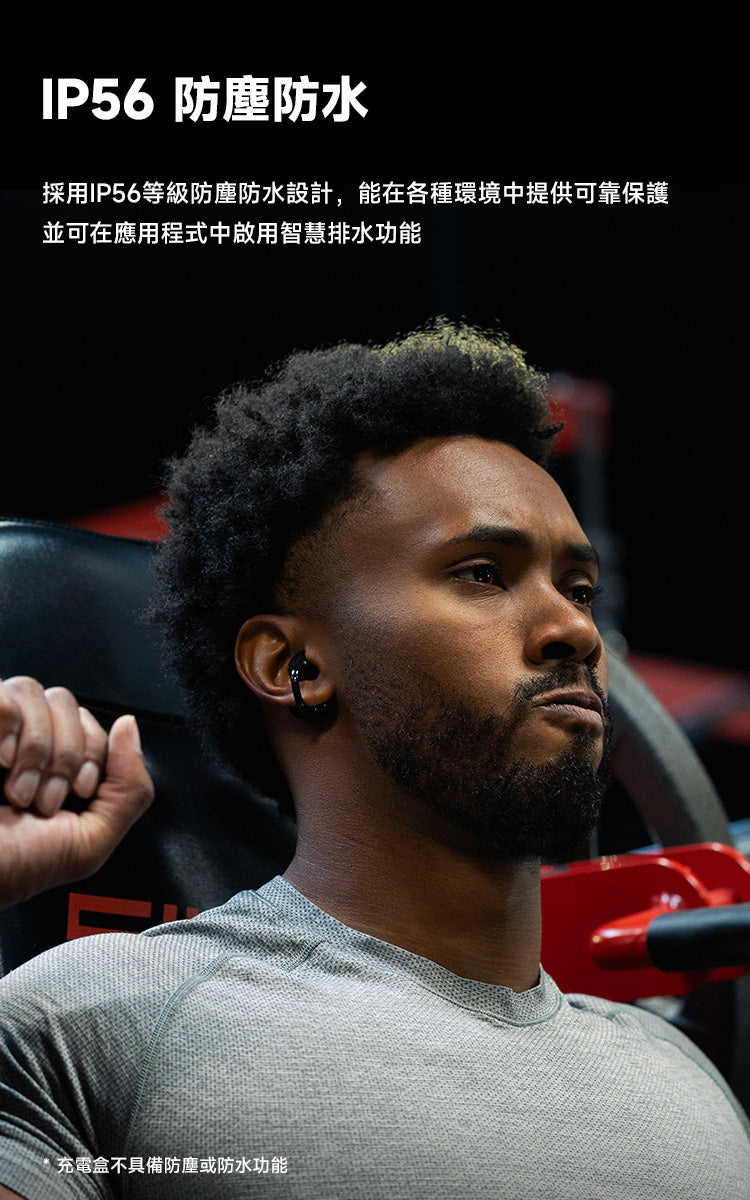 EDIFIER LolliClip 開放式耳夾耳機｜主動降噪ANC 心率血氧監測