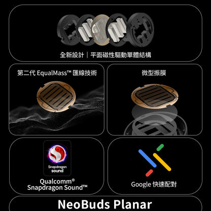 EDIFIER Neobuds Planar Hi-Fi 平板主動降噪耳機