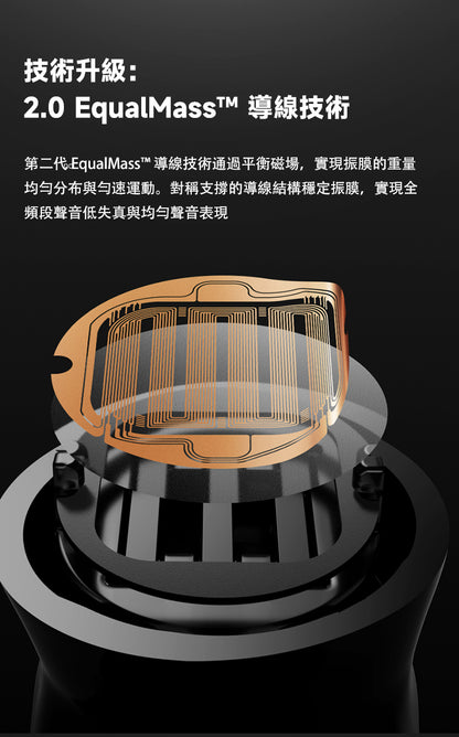 EDIFIER S10 真無線藍牙耳機 | 12mm 平面振膜 Hybrid ANC Hi-Res 認證